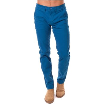 textil Hombre Pantalones chinos Hopenlife PERONA - Hombres Azul