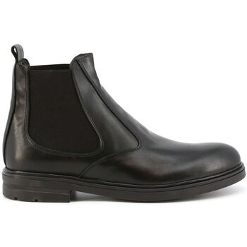 Zapatos Hombre Botas de caña baja Duca Di Morrone Damiano - Leather Black Negro