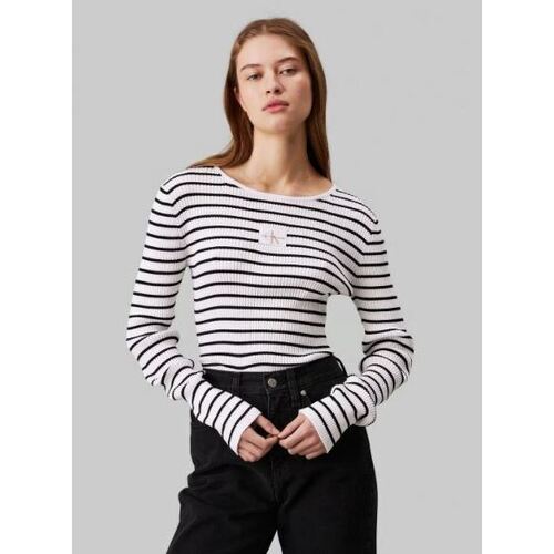 textil Mujer Jerséis Calvin Klein Jeans JERSEY  LABEL TIGHT MUJER 