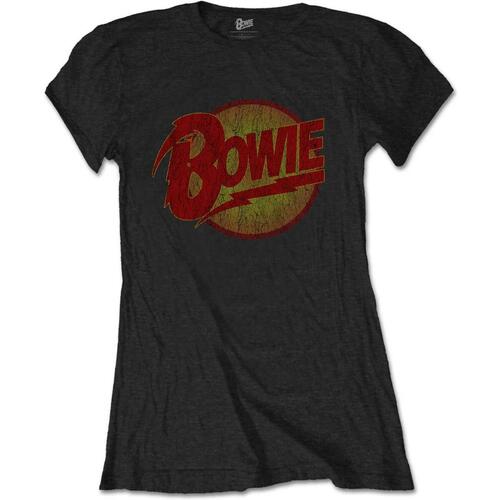 textil Mujer Tops y Camisetas David Bowie Diamond Dogs Negro