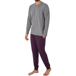 textil Hombre Pijama Emporio Armani Conjunto De Salón De Manga Larga Multicolor