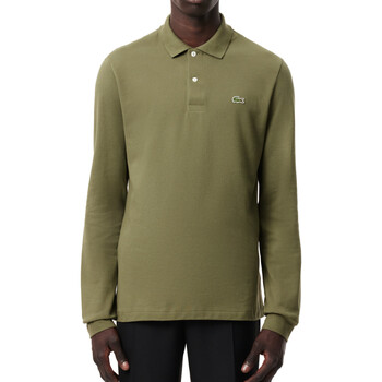 textil Hombre Polos manga larga Lacoste L1312 Verde