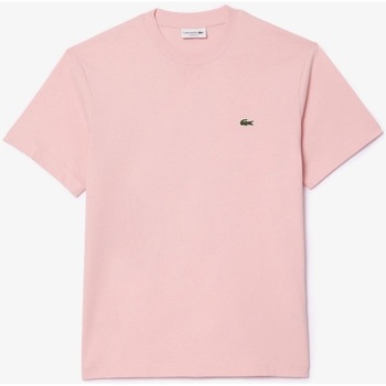 textil Hombre Tops y Camisetas Lacoste 155895 Rosa