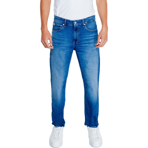 textil Hombre Vaqueros slim Calvin Klein Jeans TAPER J30J325889 Azul