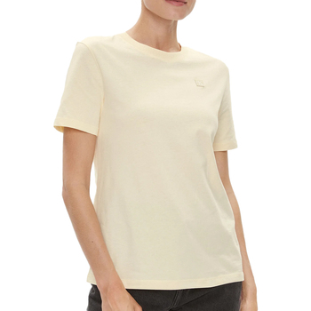 textil Mujer Tops y Camisetas Calvin Klein Jeans  Beige