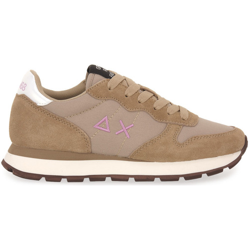 Zapatos Mujer Deportivas Moda Sun68 SUN68 77 ALLY SOLID NYLON Beige