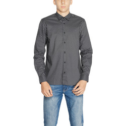 textil Hombre Camisas manga larga Antony Morato BARCELONA MMSL00614-FA430623 Gris