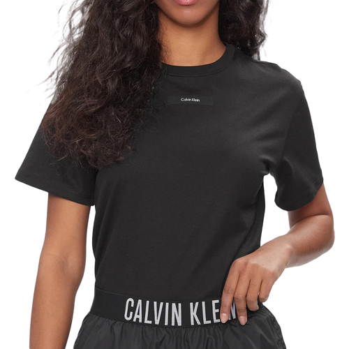 textil Mujer Tops y Camisetas Calvin Klein Jeans  Negro