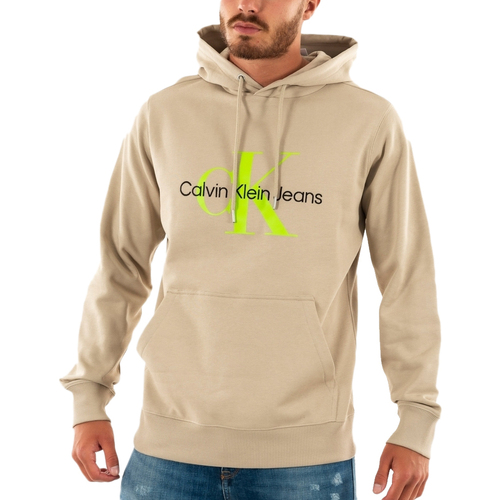 textil Hombre Sudaderas Calvin Klein Jeans  Beige