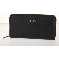 Bolsos Mujer Cartera Liu Jo 222222 ZIP ROUND Negro