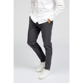 textil Hombre Pantalones chinos Teeshoppen Performance Gris