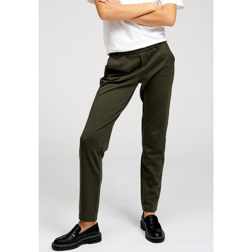 textil Mujer Pantalones chinos Teeshoppen Performance Verde