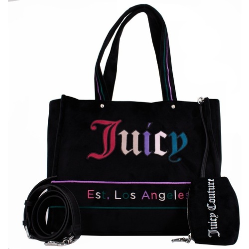 Bolsos Mujer Bolsos Juicy Couture BIJIR5521WTVM06 IRIS MULTICOLOR VEL Negro