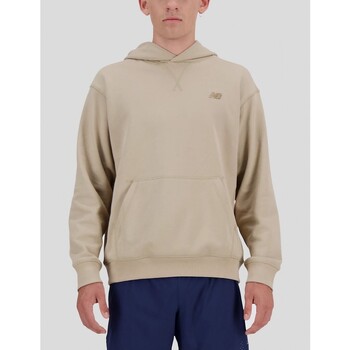 textil Hombre Sudaderas New Balance SUDADERA  ATHLETICS FRENCH TERRY HOODIE  STONEWAR Beige