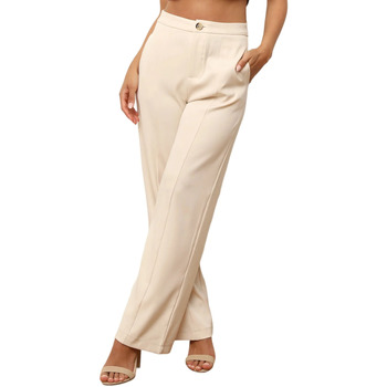 textil Mujer Pantalones La Modeuse 72058_P166737 Beige