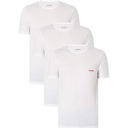 textil Hombre Pijama BOSS Pack De 3 Camisetas De Descanso Blanco