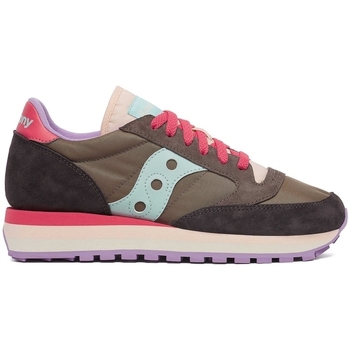 Zapatos Mujer Deportivas Moda Saucony Jazz Triple - Brown/Aqua Marrón