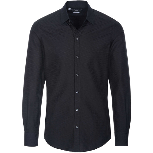 textil Hombre Camisas manga larga D&G G5EJ0T FM5EJ Negro