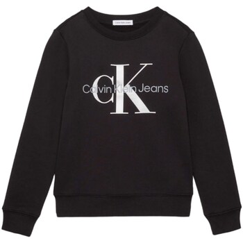 textil Niño Sudaderas Calvin Klein Jeans IU0IU00602 Negro