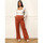 textil Mujer Pantalones La Modeuse 72076_P169384 Naranja