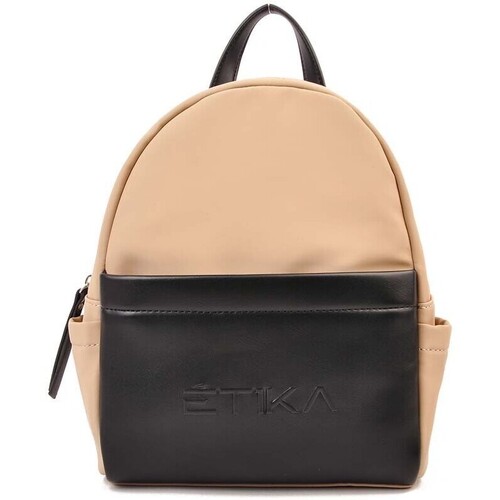 Bolsos Mujer Mochila Etika 75982 Beige