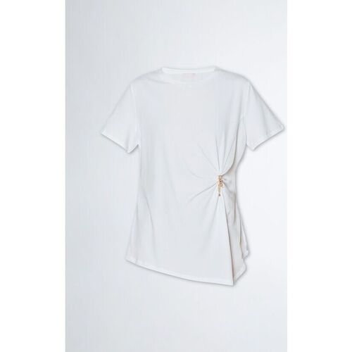 textil Mujer Tops y Camisetas Liu Jo WF4181 J5003-10701 Blanco