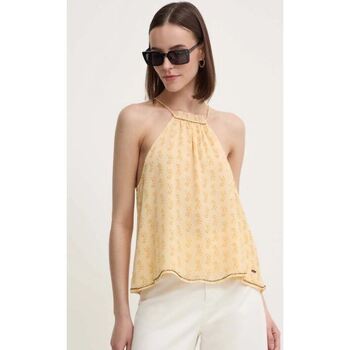 textil Mujer Tops / Blusas Pepe jeans CAMISA  MAFFIE MUJER Amarillo