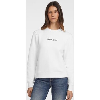 textil Mujer Sudaderas Guess W4YQ10 KC811 Blanco