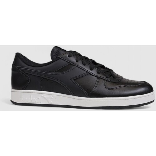 Zapatos Hombre Deportivas Moda Diadora MAGIC BASKET LOW ICONA 501.179296 Negro