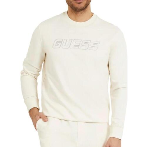 textil Hombre Sudaderas Guess  Blanco