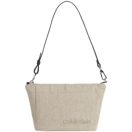 Bolsos Mujer Bandolera Calvin Klein Jeans  Beige