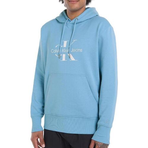 textil Hombre Sudaderas Calvin Klein Jeans  Azul