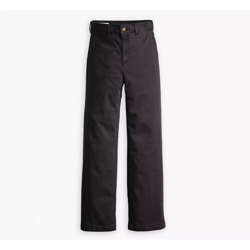 textil Mujer Pantalones Levi's A8697 0003 L.29 - VINTAGE CHINO-SHADY CAVIAR PFD Negro