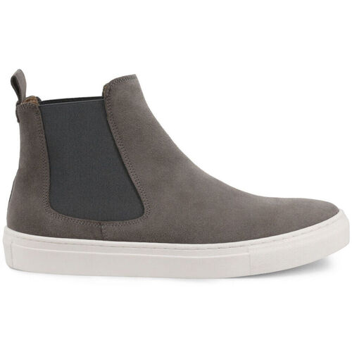 Zapatos Hombre Botas Duca Di Morrone Nicolo - Leather Grey Gris