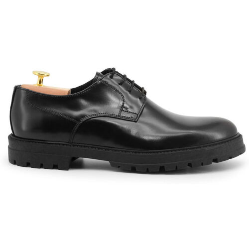 Zapatos Hombre Derbie & Richelieu Duca Di Morrone Italo - Leather Black Negro