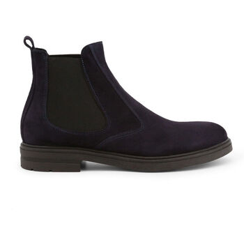 Zapatos Hombre Botas Duca Di Morrone Damiano - Suede Blue Azul