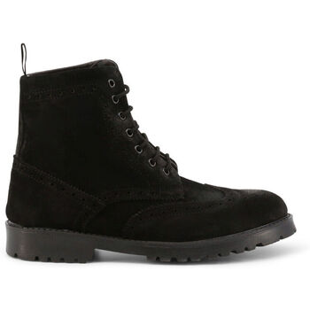 Zapatos Hombre Botas Duca Di Morrone Fausto - Suede Black Negro