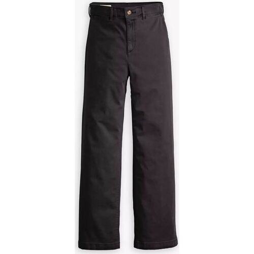 textil Mujer Pantalones Levi's A8697 0003 L.29 - VINTAGE CHINO-SHADY CAVIAR PFD Negro