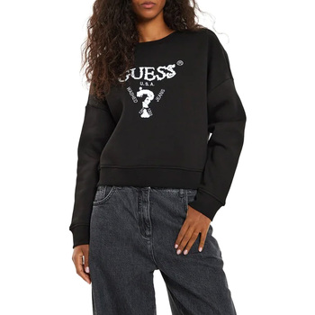 textil Mujer Sudaderas Guess  Negro