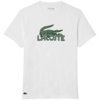 textil Hombre Camisetas manga corta Lacoste TH2508-737 Blanco