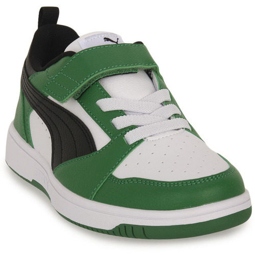 Zapatos Niño Deportivas Moda Puma 05 REBOUND V6 LOW Blanco