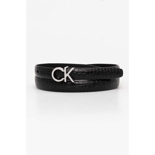 Accesorios textil Cinturones Calvin Klein Jeans K60K612390 - Mujer Negro