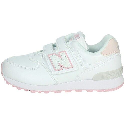 Zapatos Niña Zapatillas bajas New Balance PV574FK Blanco