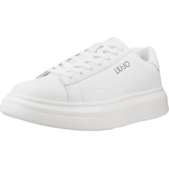 Zapatos Hombre Deportivas Moda Liu Jo BIG 01 Blanco