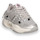 Zapatos Mujer Deportivas Moda Bikkembergs LAMINATED SILVER Gris