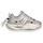 Zapatos Mujer Deportivas Moda Bikkembergs LAMINATED SILVER Gris