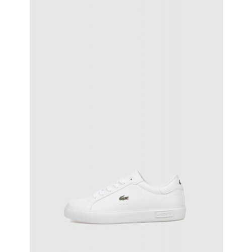 Zapatos Mujer Zapatillas bajas Lacoste ZAPATILLA URBANA  POWERCOURT BLANCO Blanco