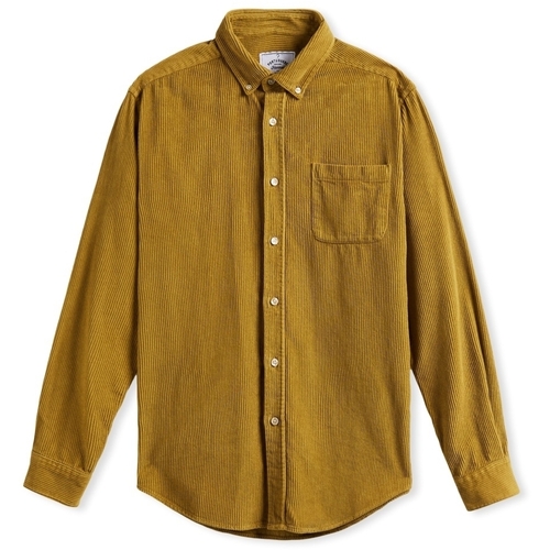 textil Hombre Camisas manga larga Portuguese Flannel Lobo Shirt - Prairie Amarillo