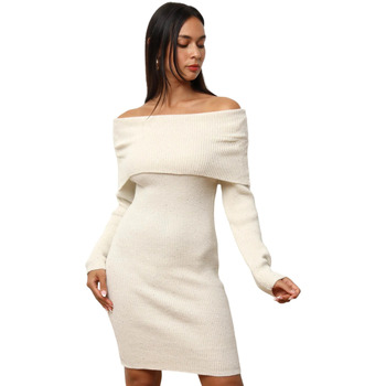 textil Mujer Vestidos La Modeuse 72367_P169887 Beige