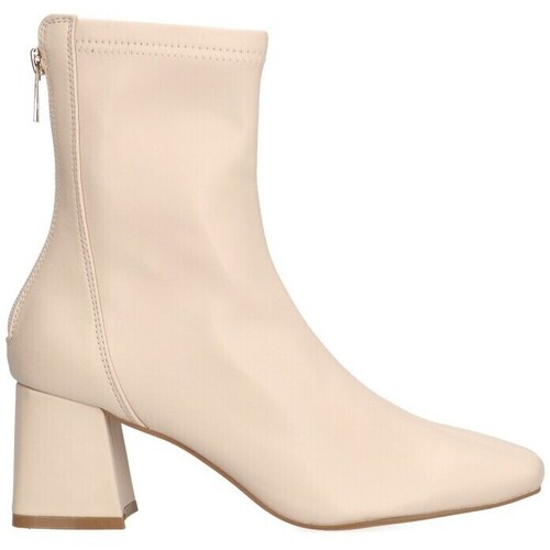 Zapatos Mujer Botines Etika 76064 Beige